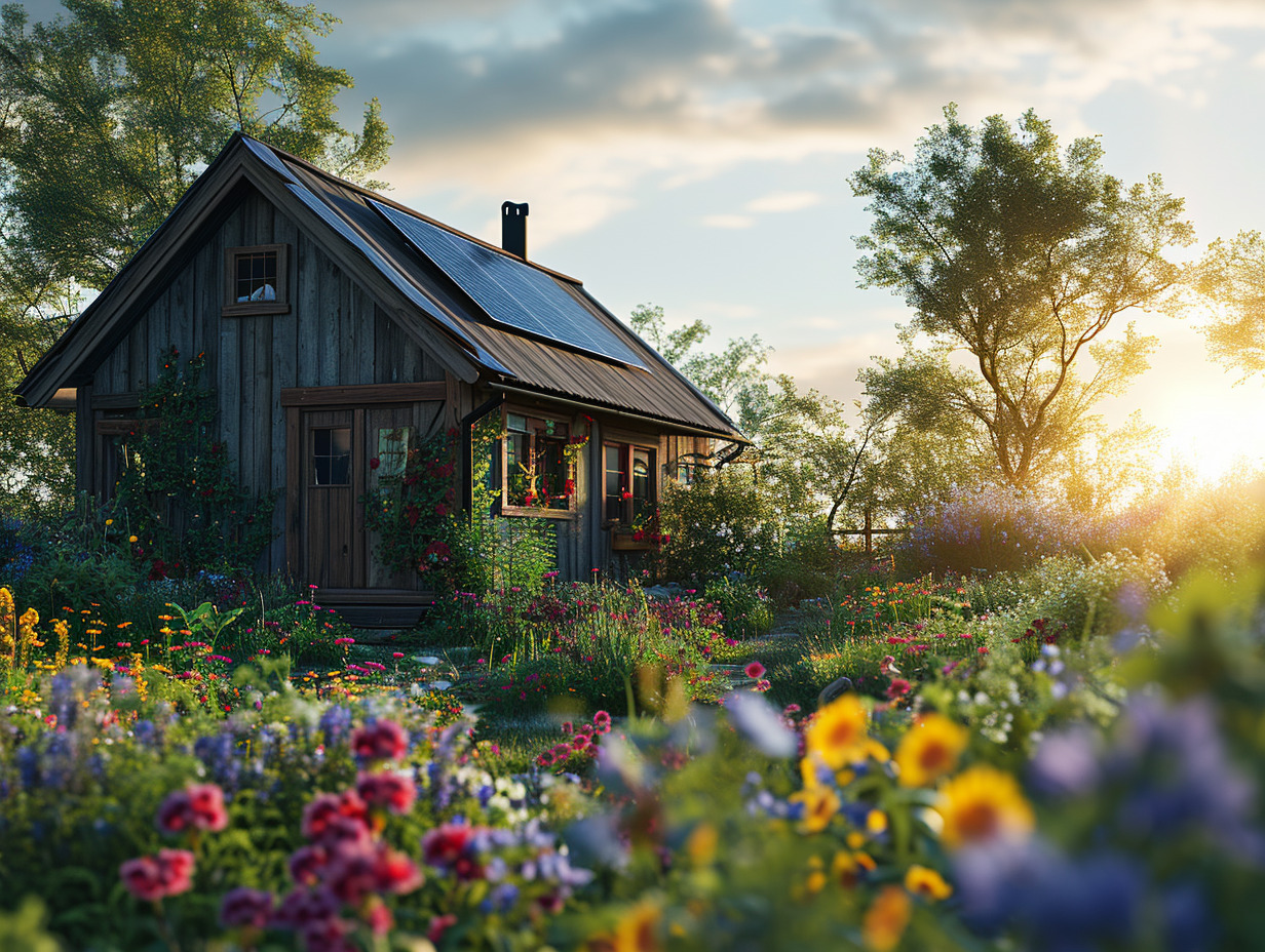 petite maison en bois