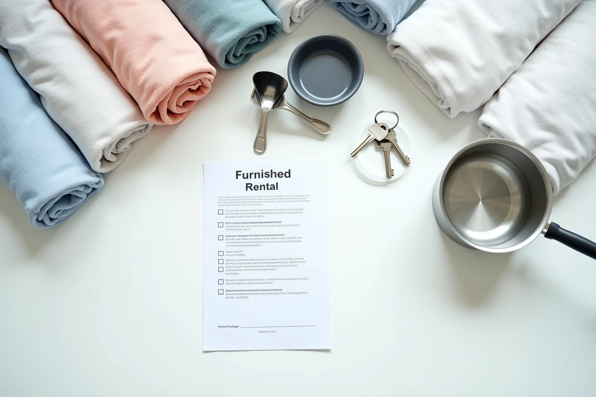 Éléments obligatoires d'une liste de mobilier pour une location meublée conforme à la loi