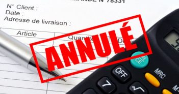 Comment annuler un bon de commande signé avec acompte ?