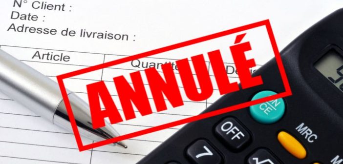 Comment Annuler Un Bon De Commande Signé Sur Foire